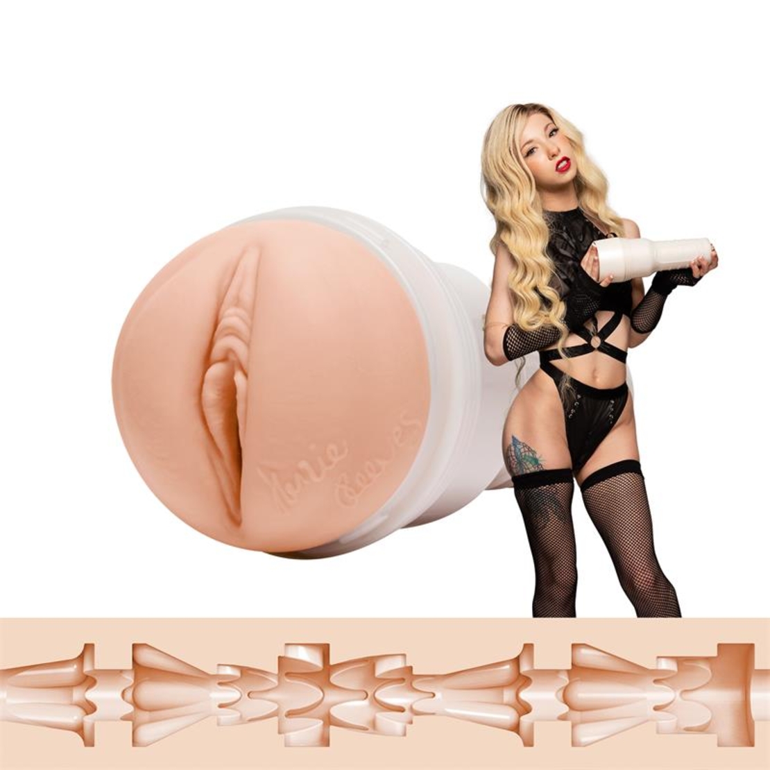 Мастурбатор Вагина FLESHGIRLS Кензи Рийвс Creampuff
