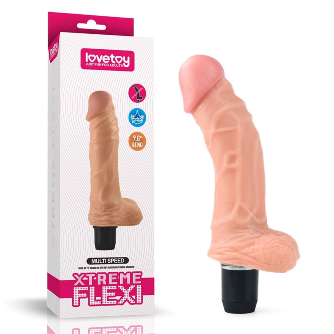 Дилдо LOVETOY Flexi 9