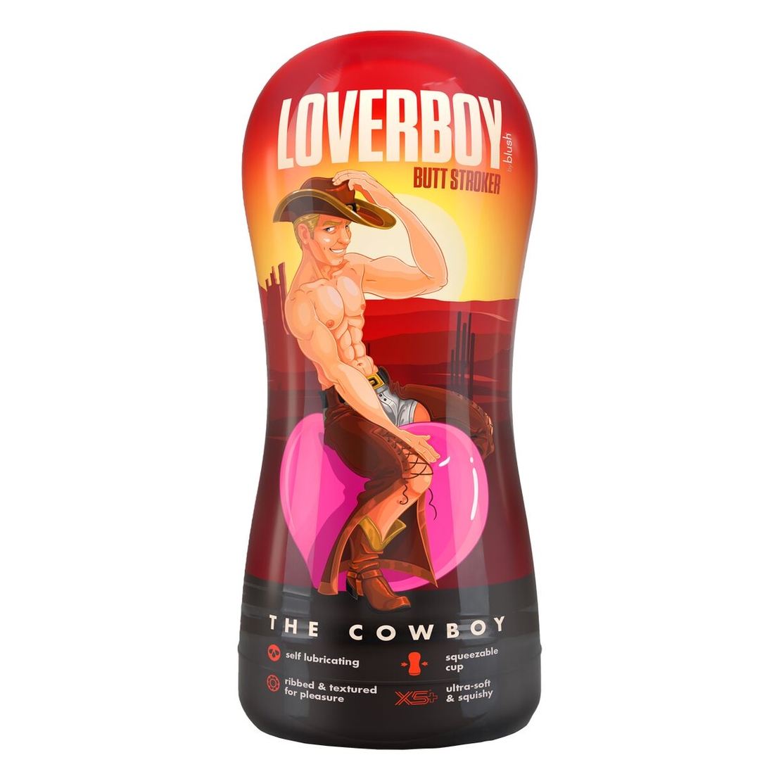 Blush Loverboy – Endurance Jack Ass Мъжки мастурбатор Телесен