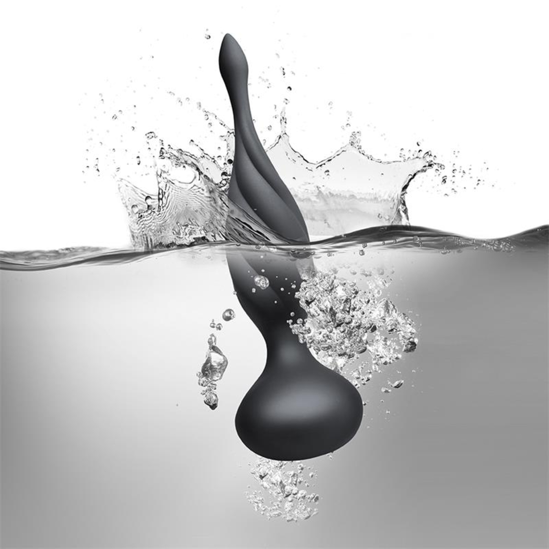 Анален вибратор ROCKSOFF с дистанционно управление Petite Sensations Discover Black