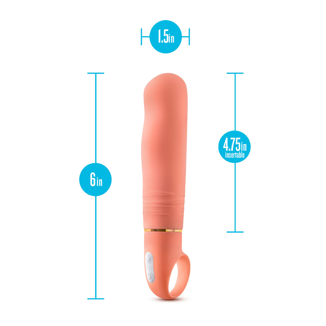 Вибратор Blush Aria G-точкова стимулация с потупващи функции