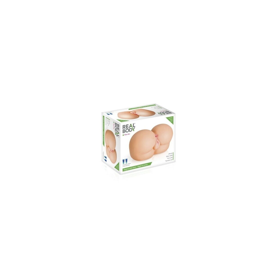 Дупе 2 в 1 - Endurance Jack Ass Real Body