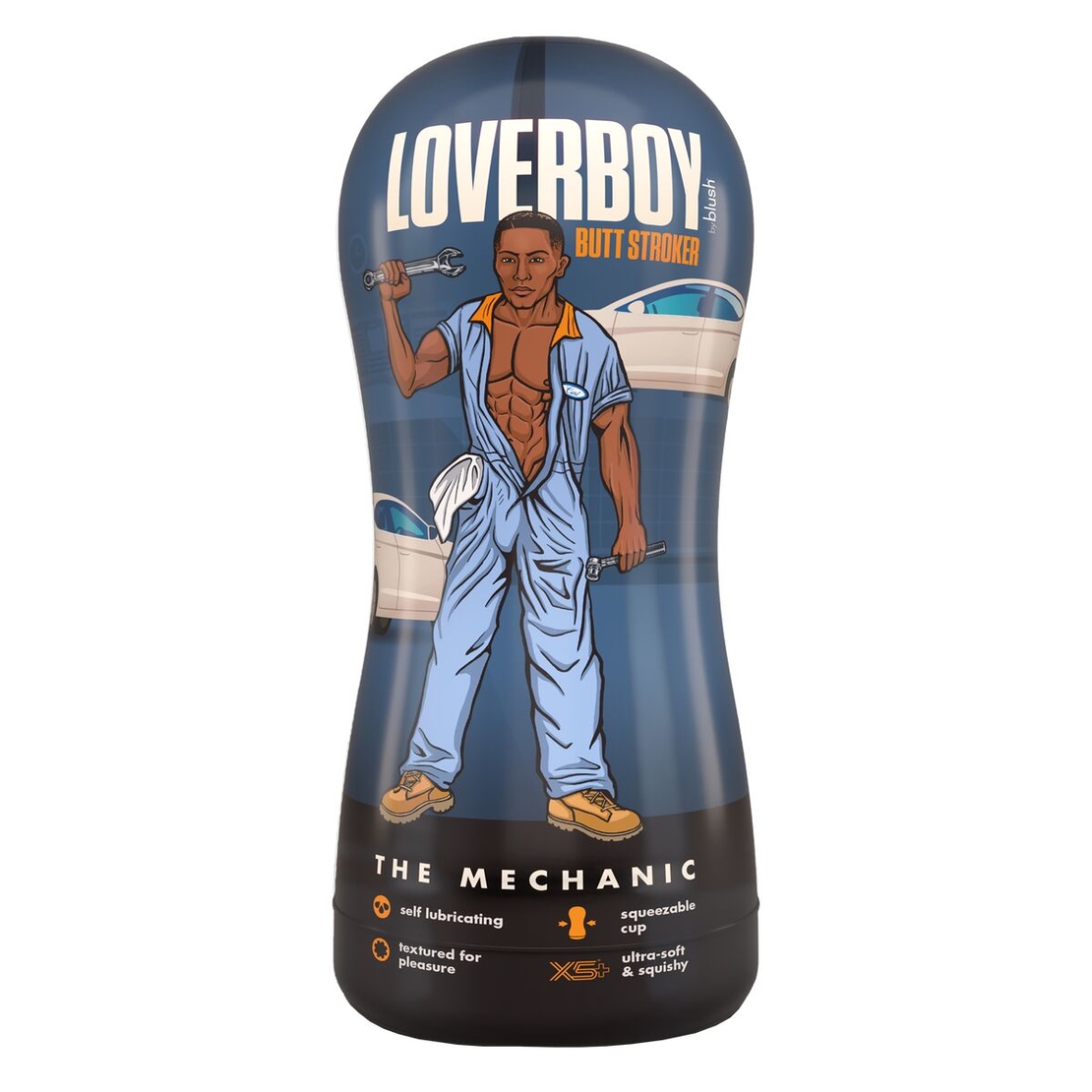 Мъжки мастурбатор Loverboy Blush Brown Кафяв