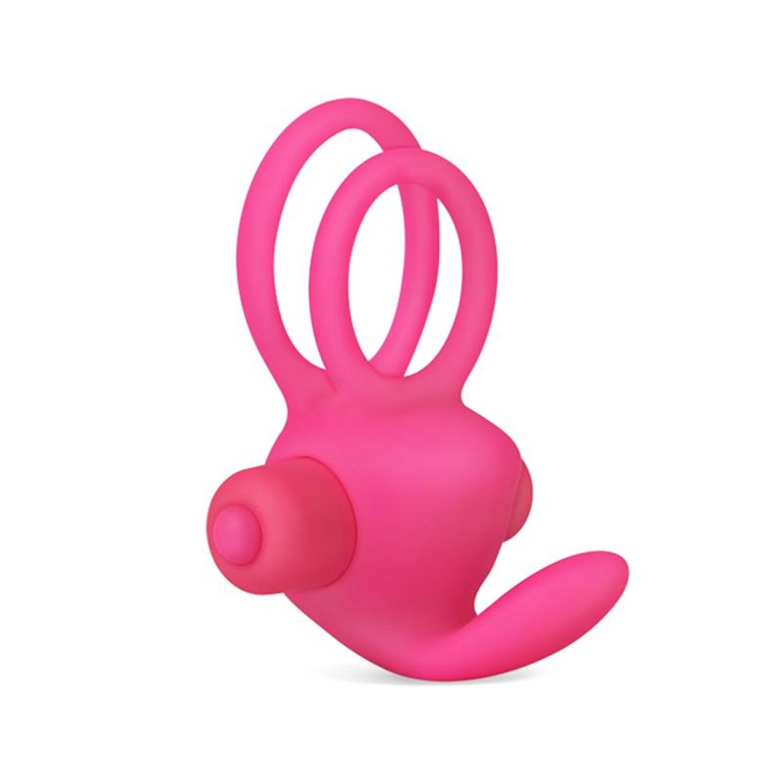 LOVETOY Двоен вибриращ пенис за клитор Power Clit Duo Pink