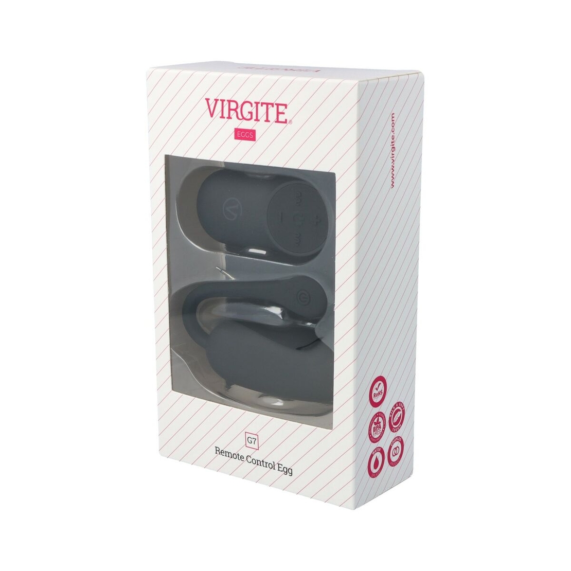 Вибро яйце  Virgite Черен