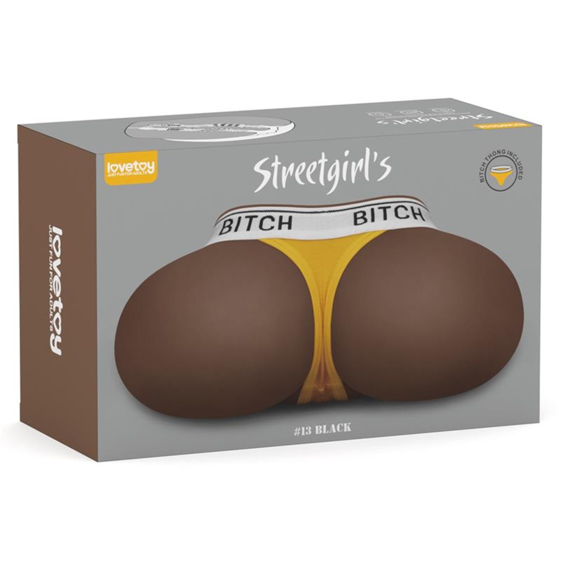 LOVETOY Мастурбатор с формата на дупе - Streetgirls 13