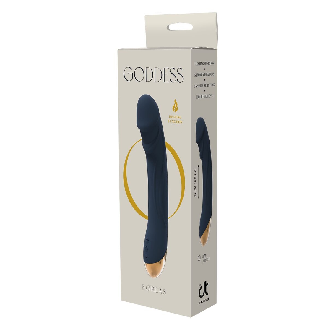 Вибратор за G-точка Dream Toys Goddess Collection Син