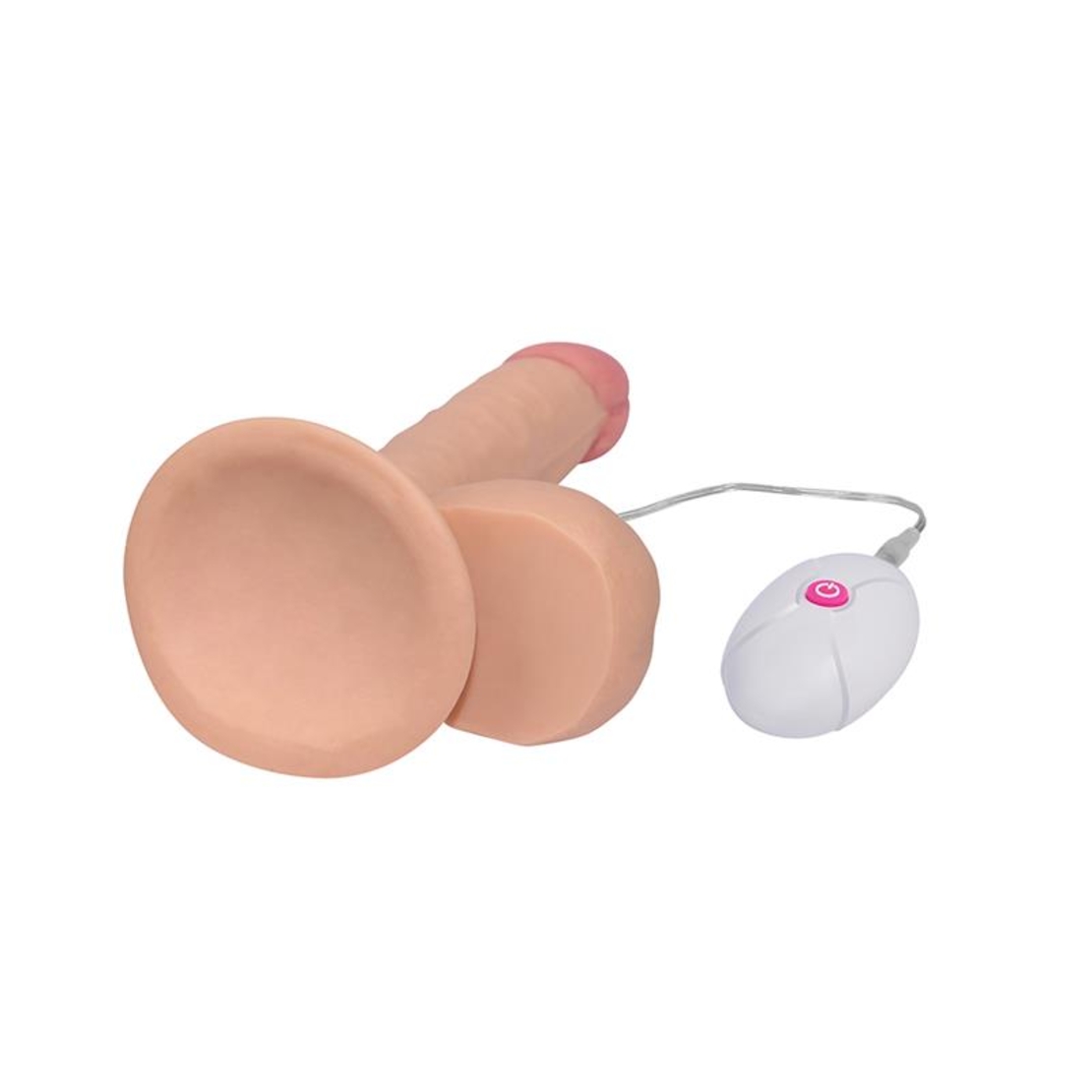 Дилдо LOVETOY Ultra Soft Dude с вибрация 7.5