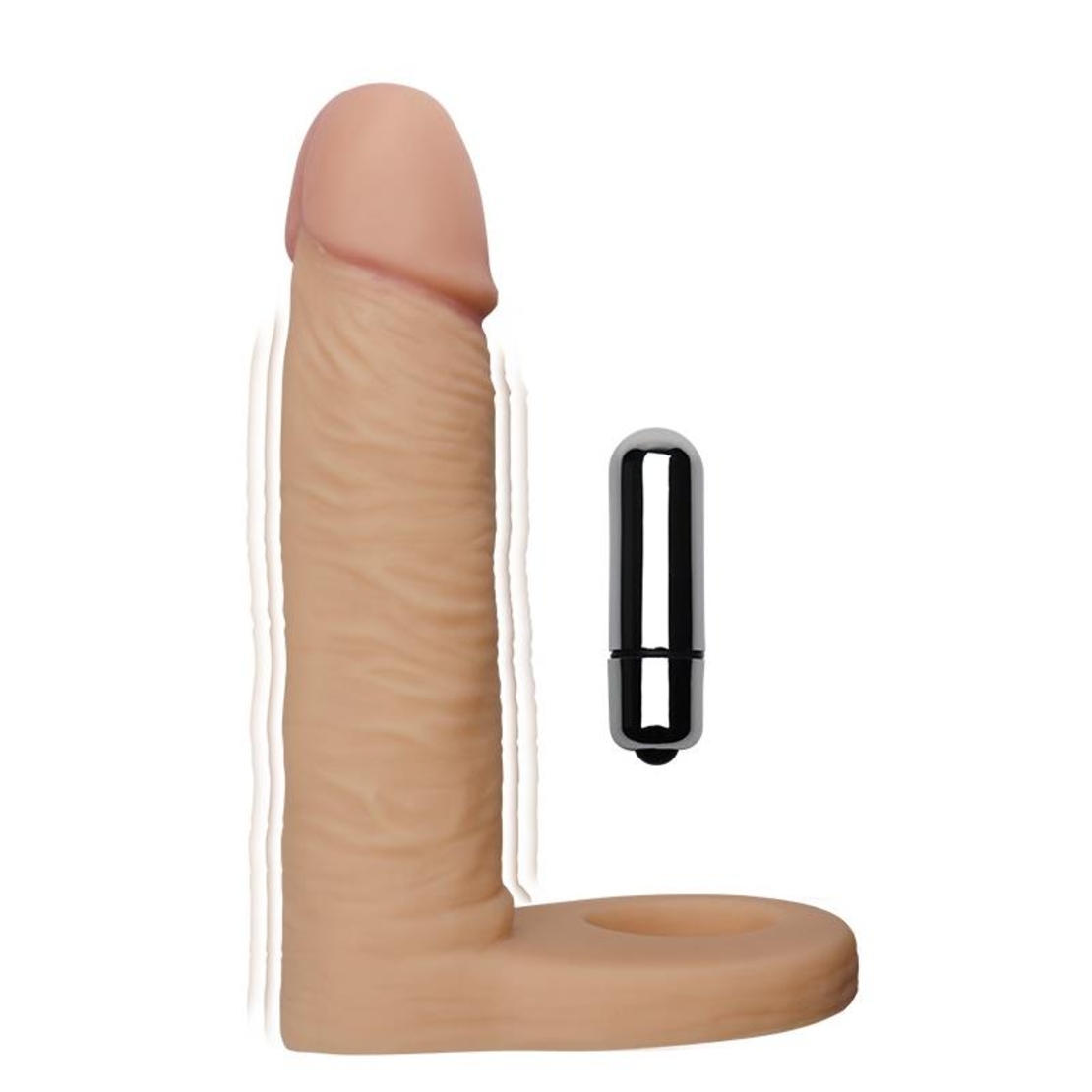 LOVETOY Ултра меко двойно дилдо с вибрация 5.8