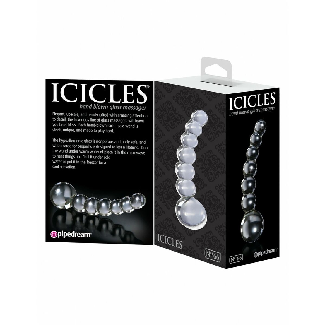Стъклено Дилдо Pipedream Icicles