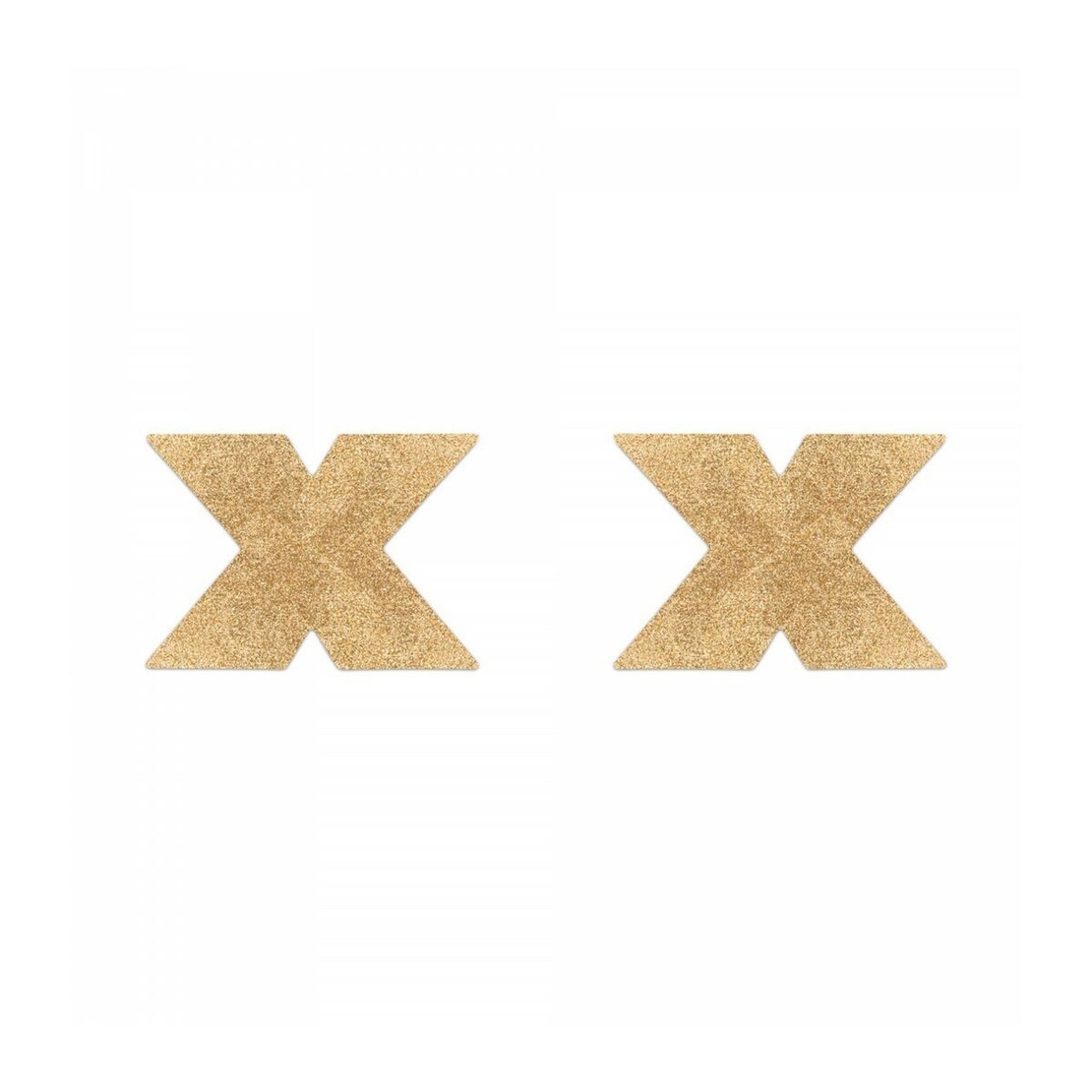 Щитчета за зърна - Flash Cross Златист Bijoux Indiscrets FLASH