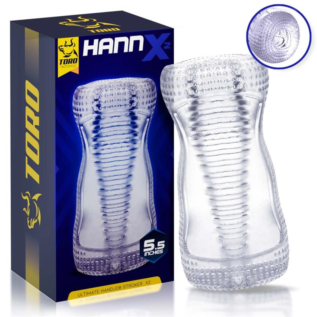 Мастурбатор Hannx2 Ultimate Handjob Stroker Open Concept55