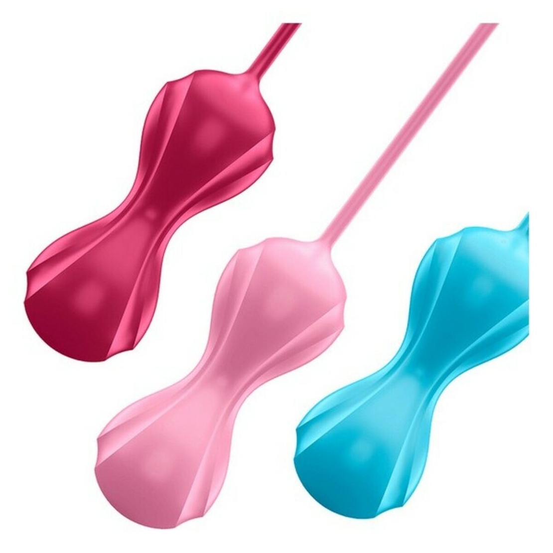 Комплект от три броя Вагинални топчета C02 Satisfyer Power Balls