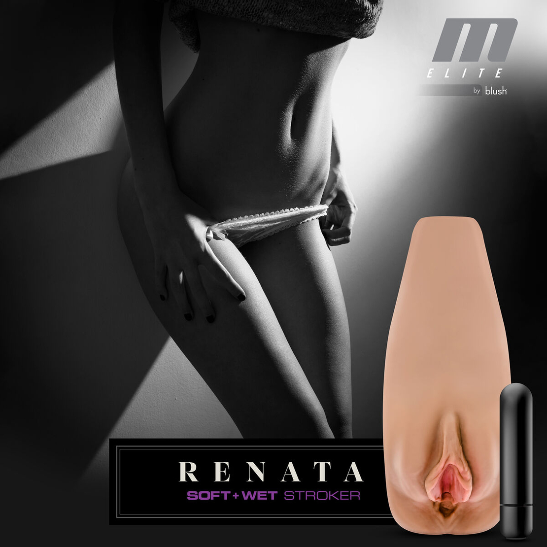 Blush Renata – Endurance Jack Ass Мъжки мастурбатор Кафяв