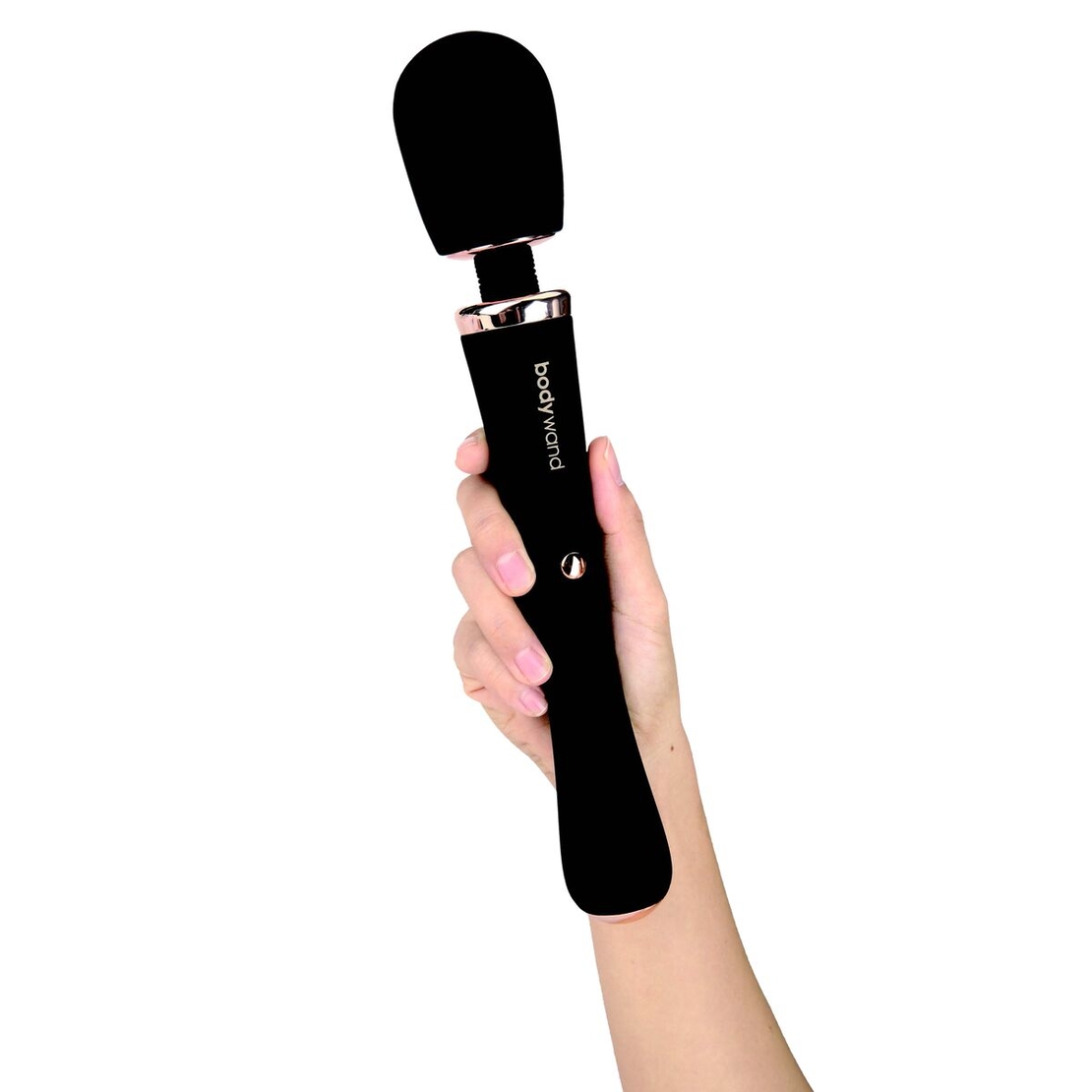 Черен масажор Bodywand Negro