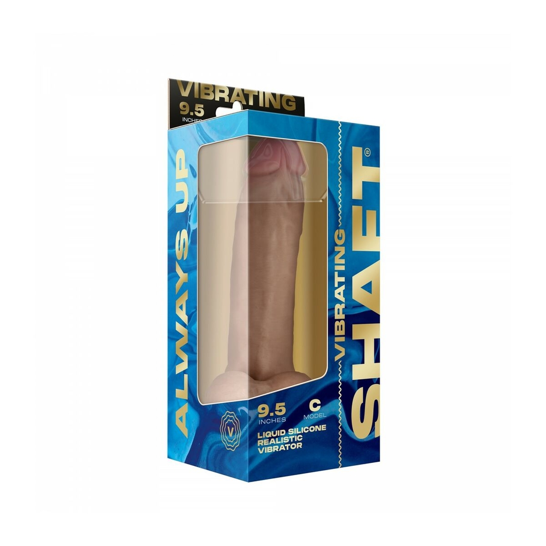 Реалистичен вибратор с дистанционно Shaft C 9.5 - PINE