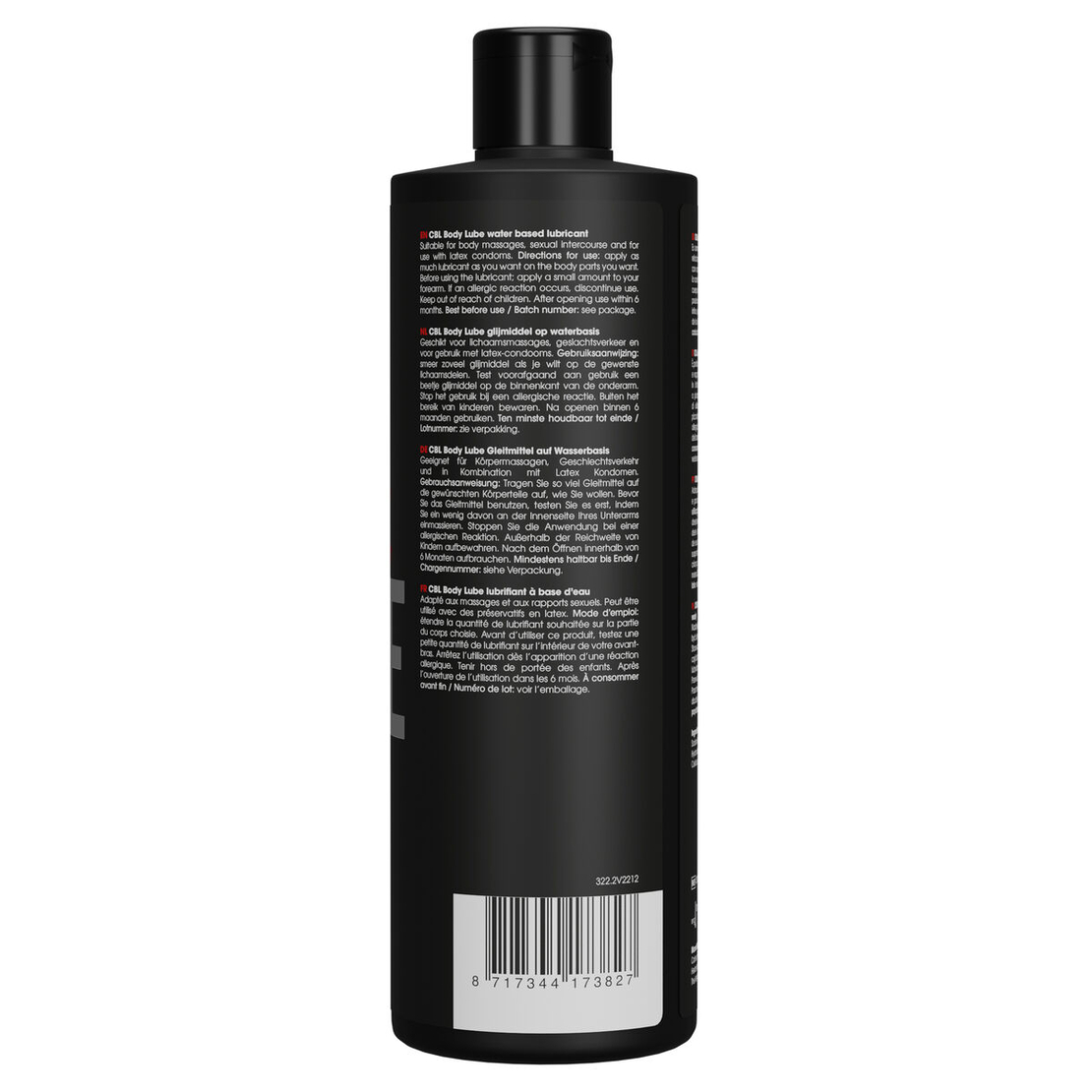 Лубрикант за тяло на водна основа Cobeco 500 ml