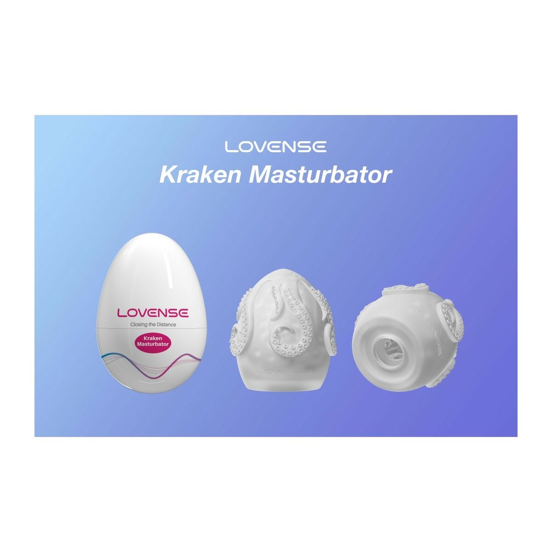 Яйце за Мастурбиране Lovense бяло
