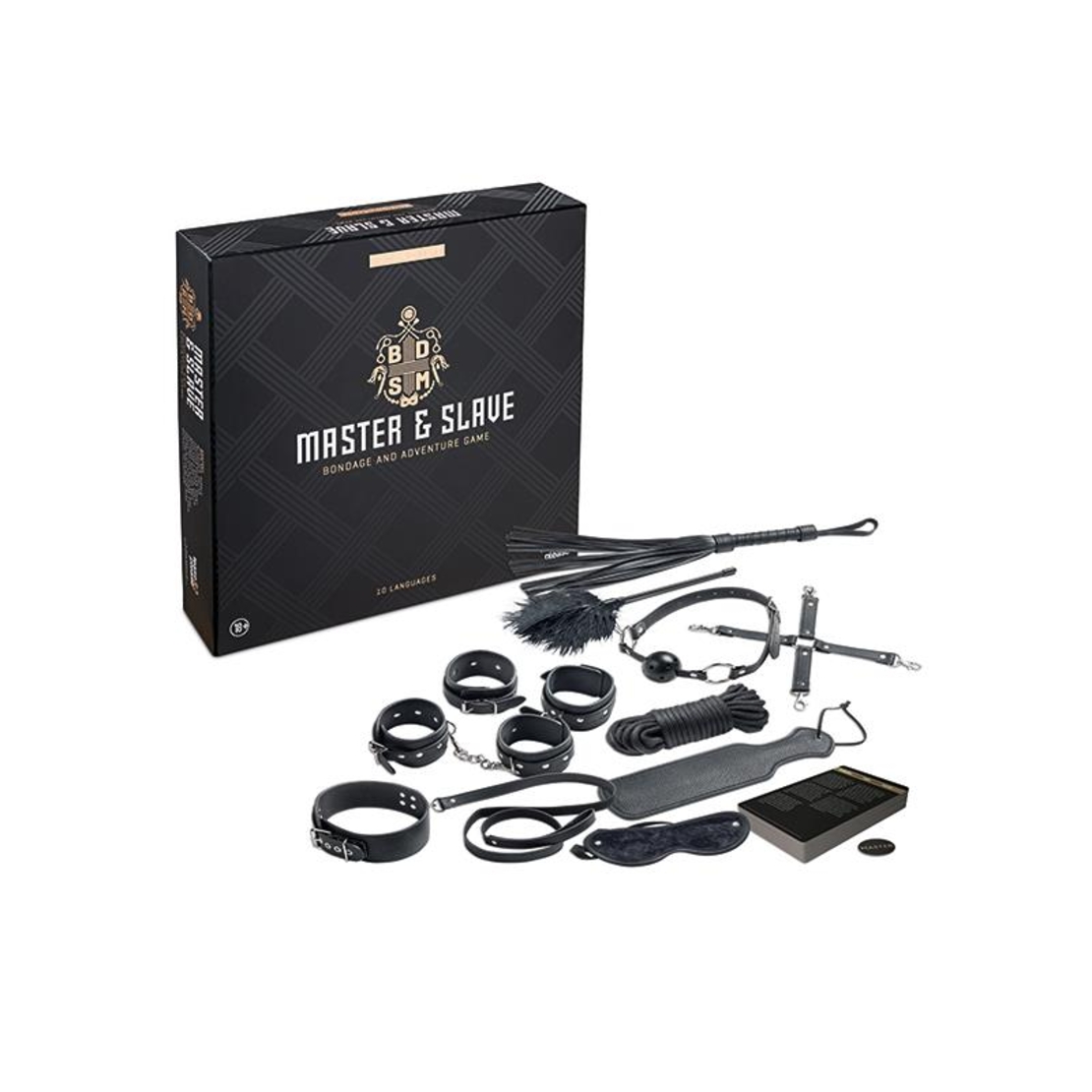 Луксозен BDSM комплект за двойки Master & Slave Edition Deluxe