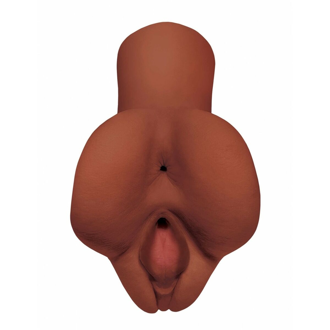 Мастурбатор за мъже 2 в 1  - Endurance Jack Ass Pipedream Pick Your Pleasure Stroker Кафяв