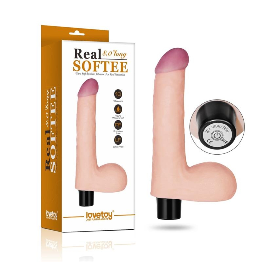 LOVETOY Vibe Real Softee 8