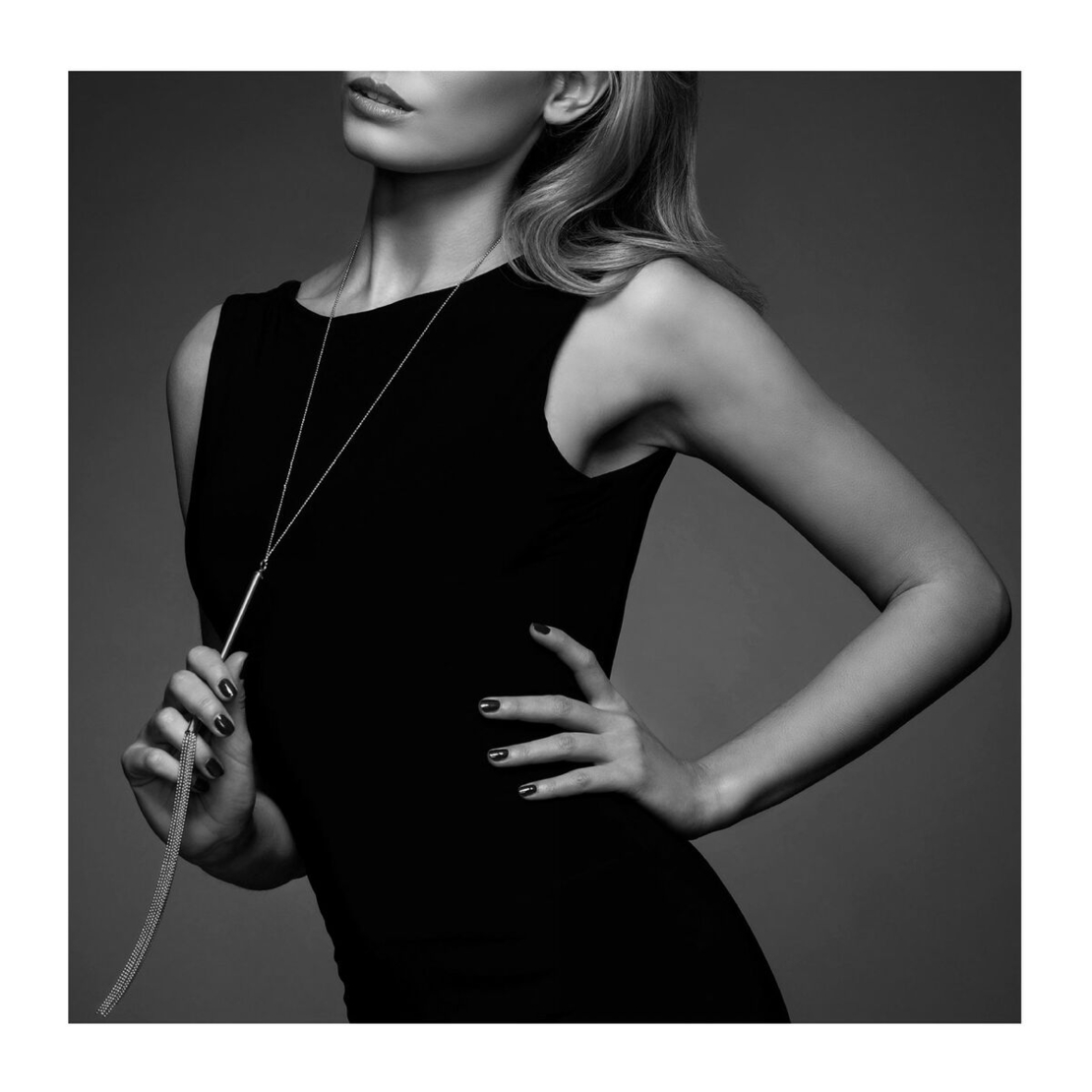 Колие с камшик - Magnifique Whip Necklace Gold Bijoux Indiscrets 10720