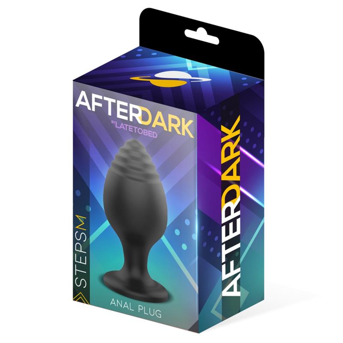 Силиконова анална тапа AFTERDARK Steps, размер M, 7,2 см x 3,5 см