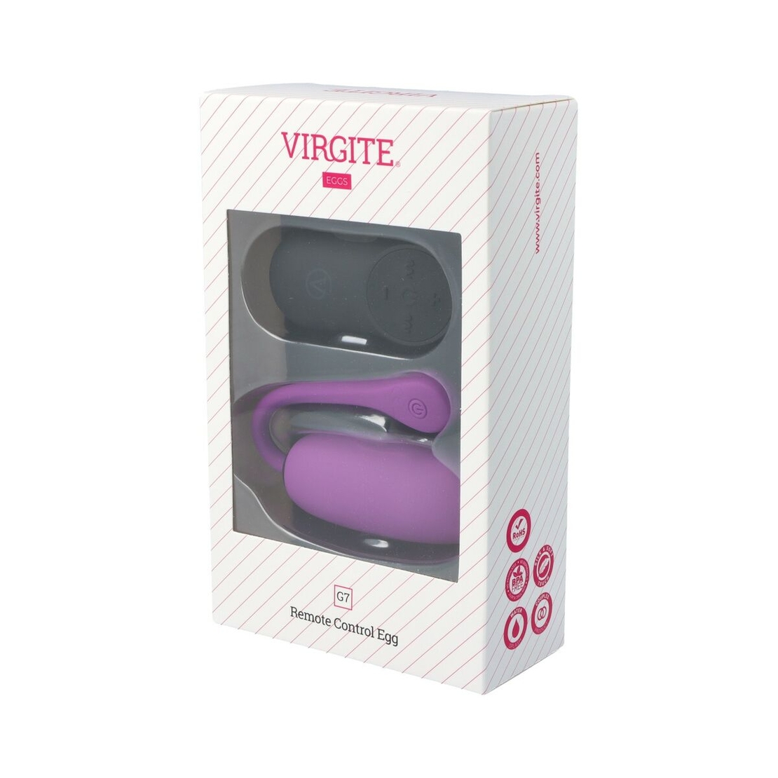 Вибро яйце Virgite Лилав