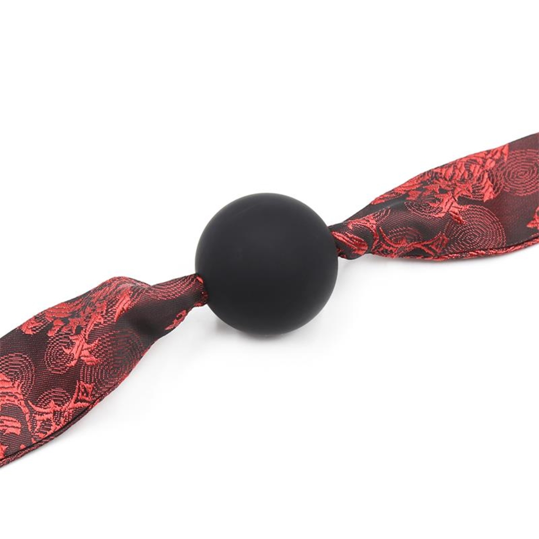 Fetish Addict Silicone Ball Gag Red/Black – Силиконов балгаг