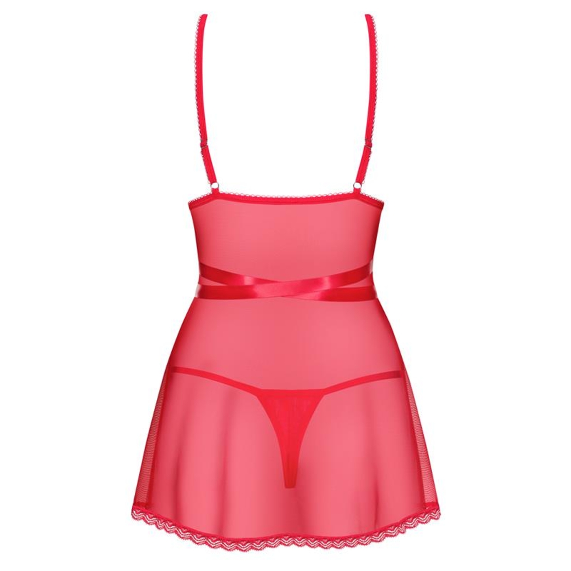 OBSESSIVE Lovlea Червена нощница Badydoll