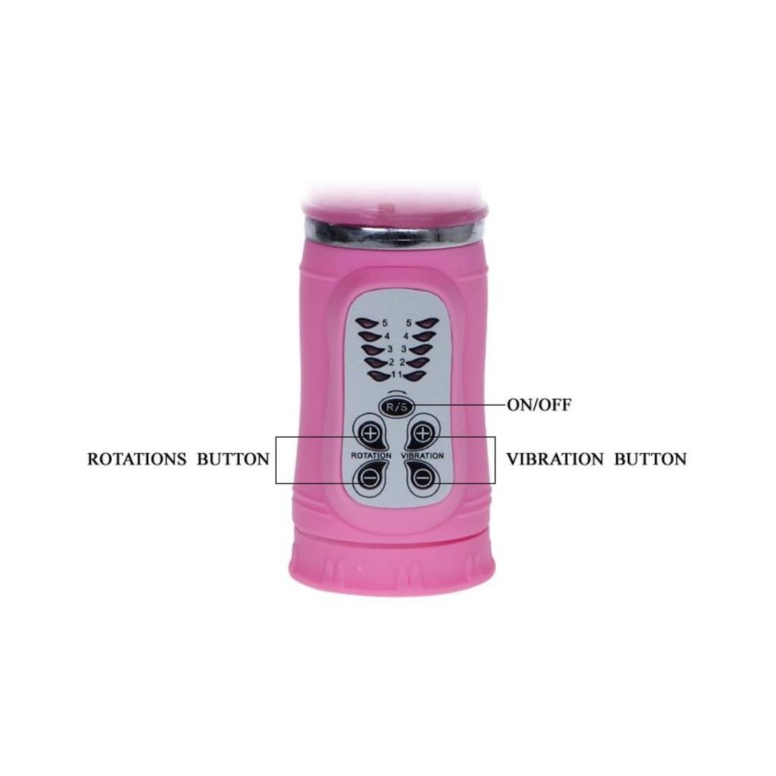 Baile US Big Mabe Pink – Мощен и реалистичен вибратор
