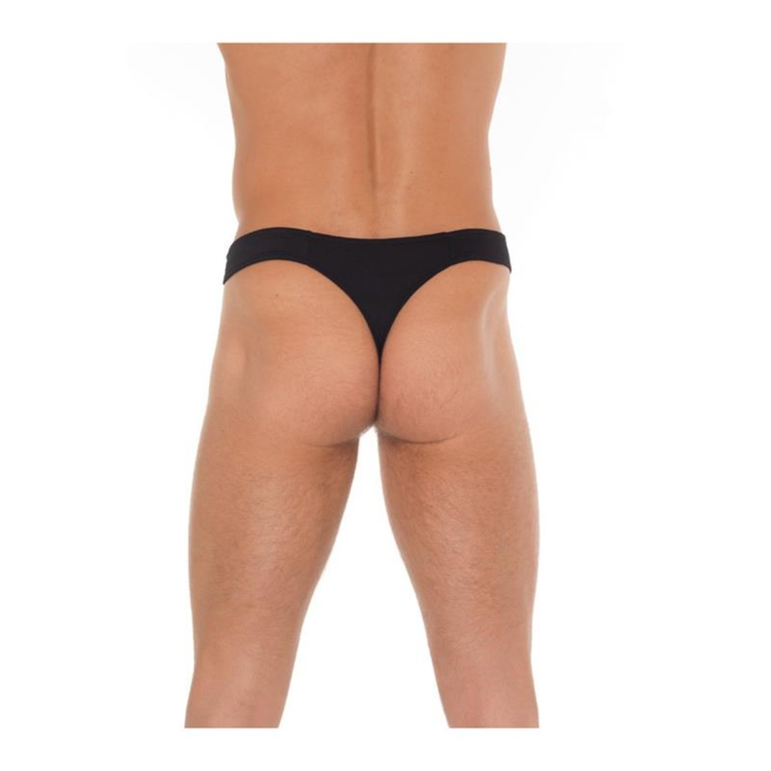 Amorable Slip with Zipper Black One Size – Провокативни черни прашки с цип
