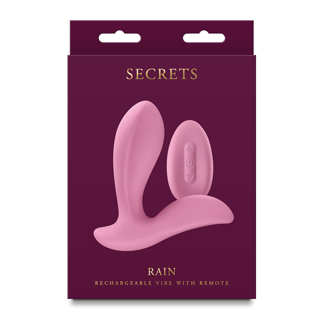 Анален вибратор тип тапа с дистанционно NS Novelties Secrets Син