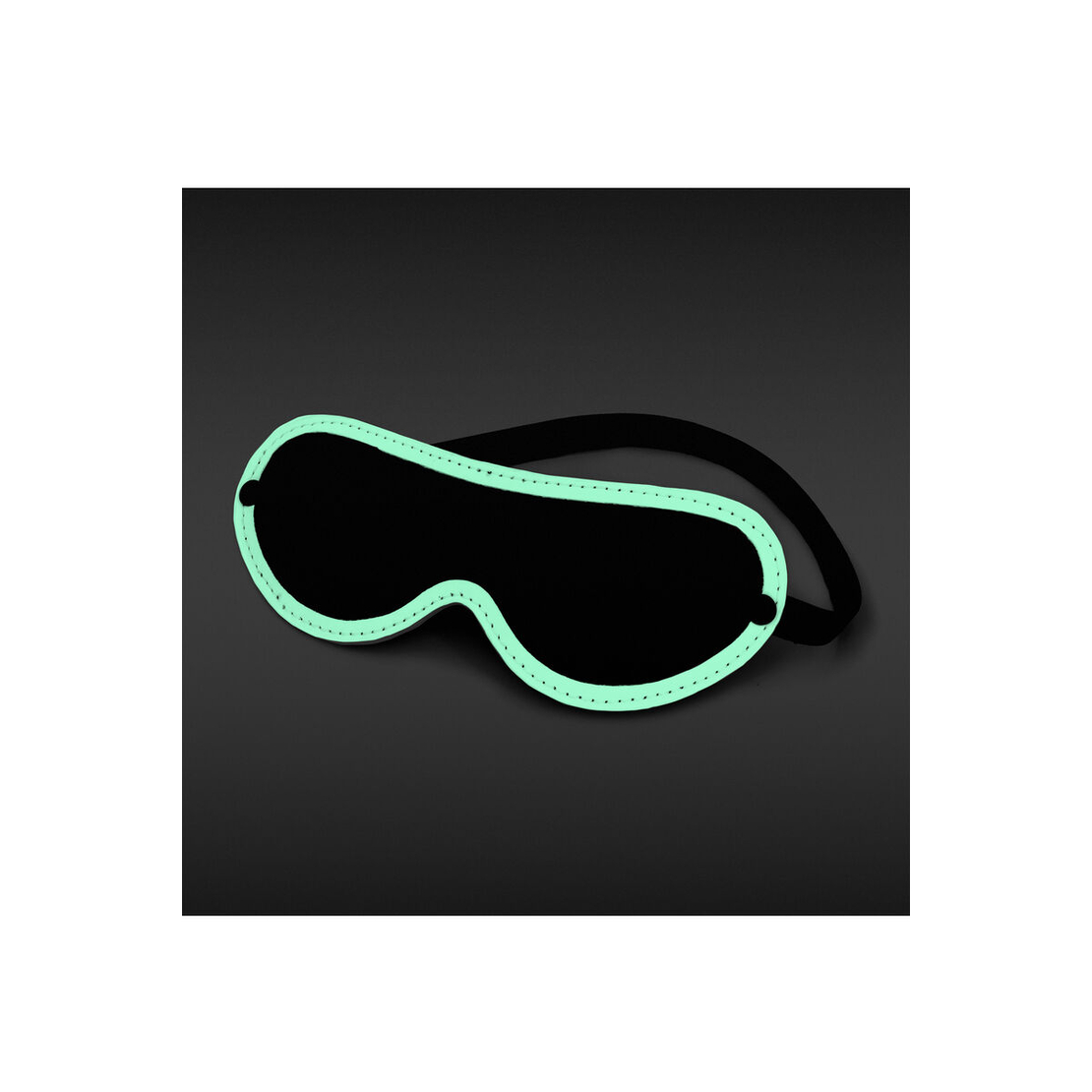 Маска за очи - Зелена Shhh Blindfold NS Novelties Glo