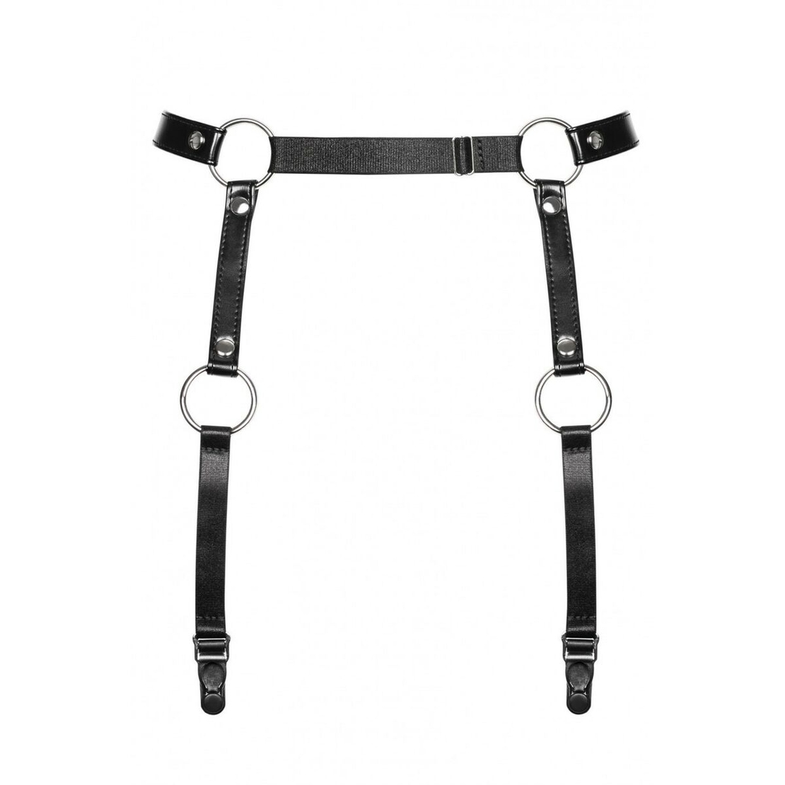 Тиранти Obsessive A741 garter belt Черен