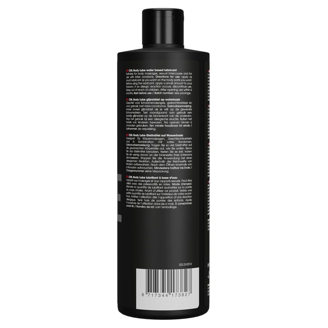 Лубрикант за тяло на водна основа Cobeco 500 ml