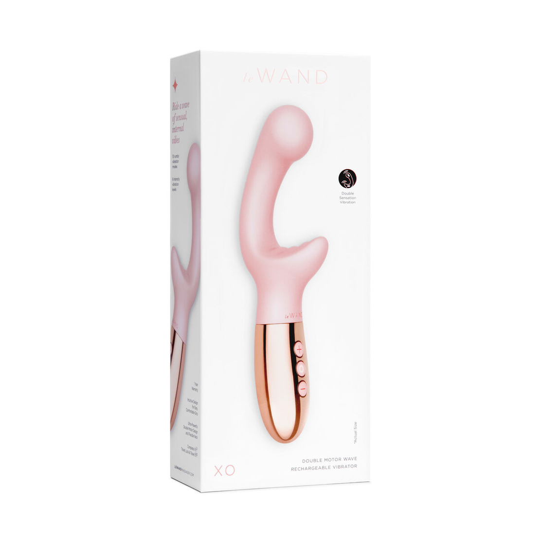 Вибратор за G-точка Le Wand XO Rose Gold Златен
