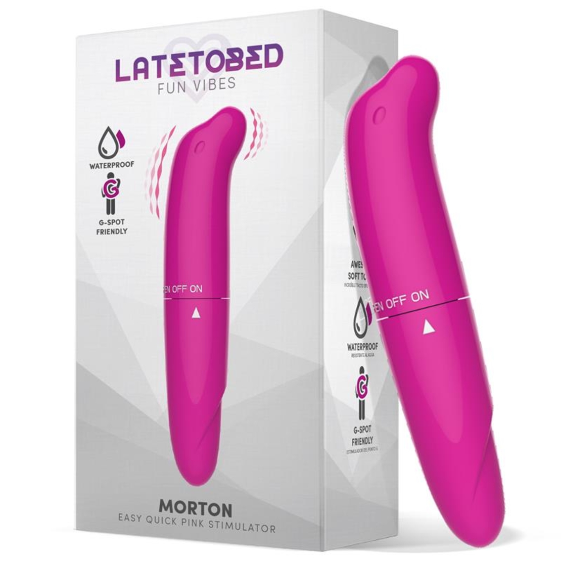 LATETOBED Morton Easy Quick Pink Стимулатор Розов