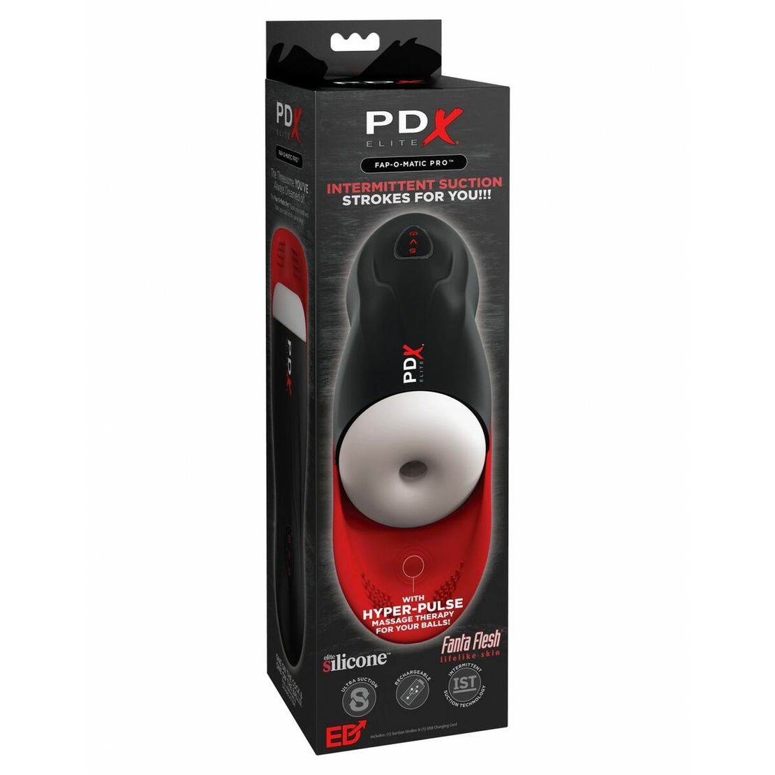 Мастурбатор за мъже - Endurance Jack Ass Pipedream FAP-O-MATIC PRO Черен