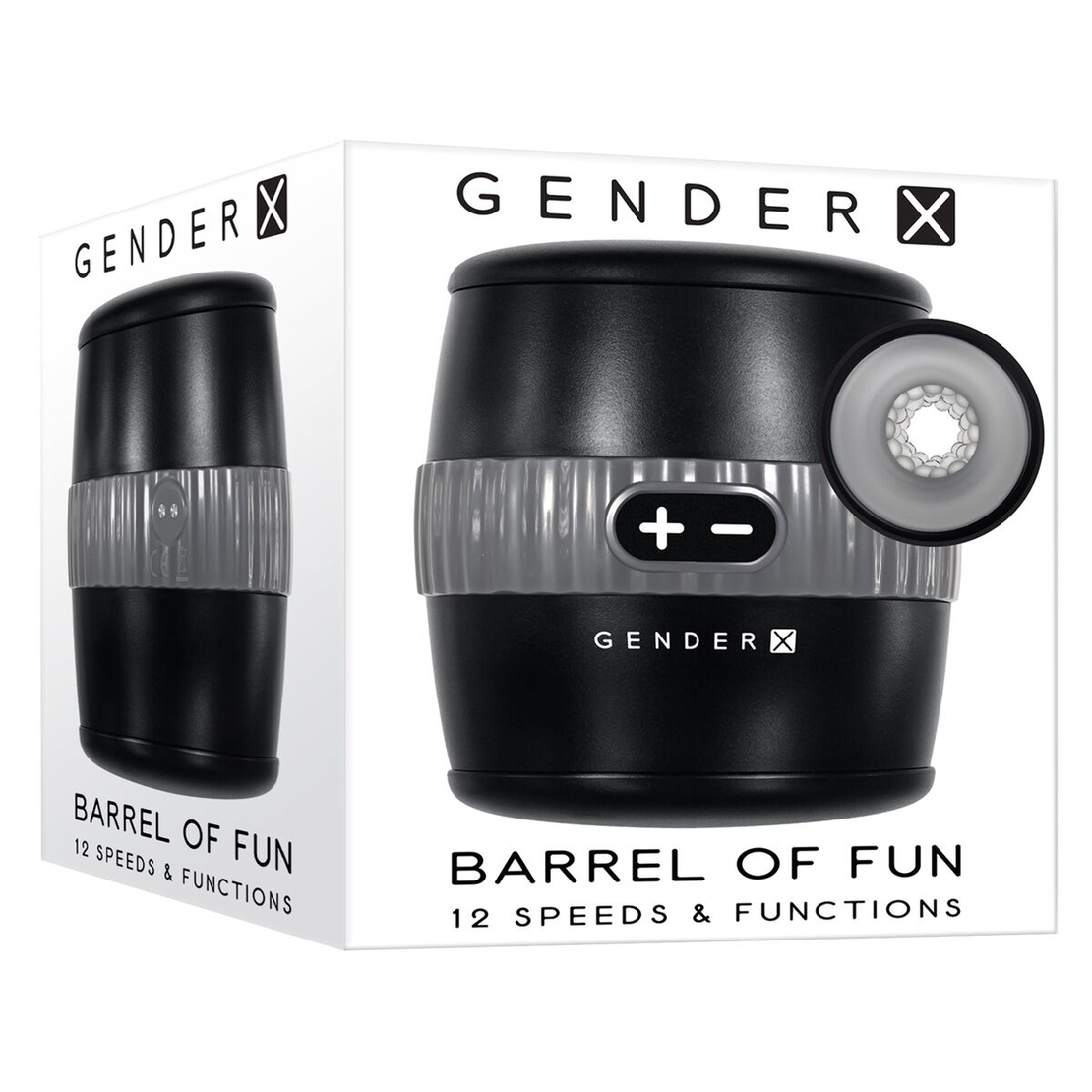 Мастурбатор за мъже - Endurance Jack Ass Gender X Gender X Черен