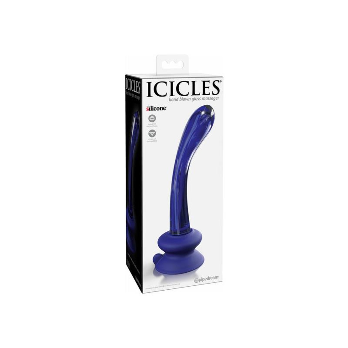 Стъклено дилдо ICICLES Icicles № 89