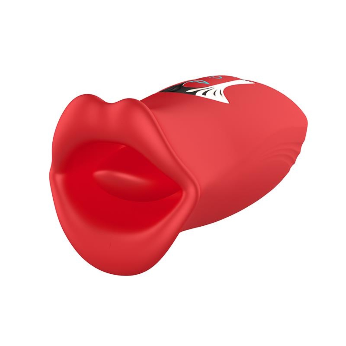 Клиторен стимулатор Ember Licking and Vibrating Mouth Shape Massager