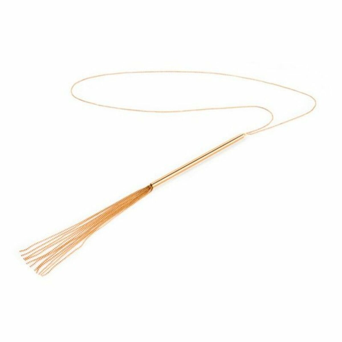 Колие с камшик - Magnifique Whip Necklace Gold Bijoux Indiscrets 10720