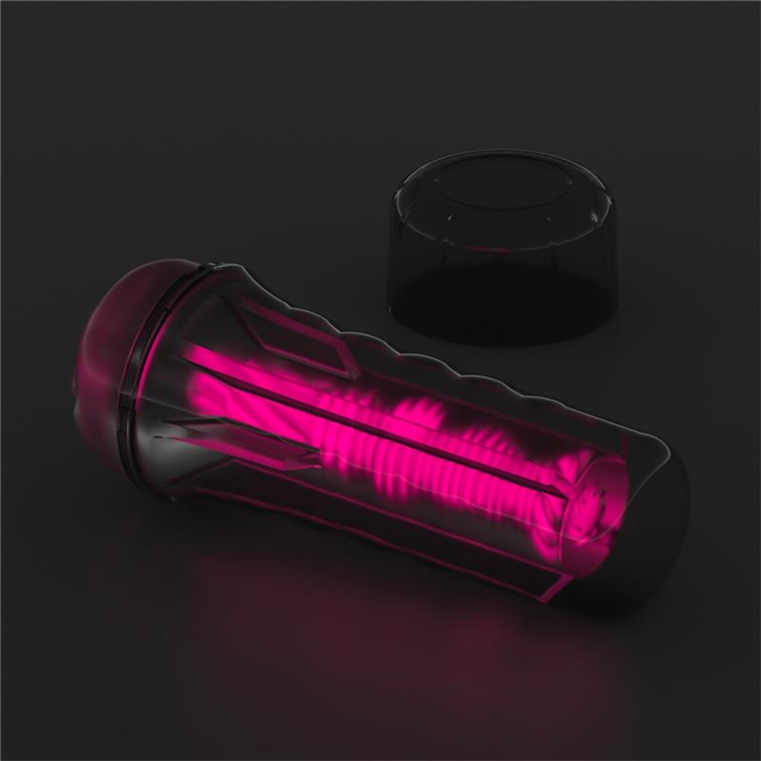 Мастурбатор LOVETOY Lumino Play, розов, сияещ, 8,5
