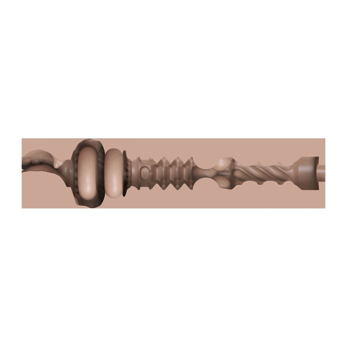Мастурбато за мъже Уста - Endurance Jack Ass Fleshlight - Телесен