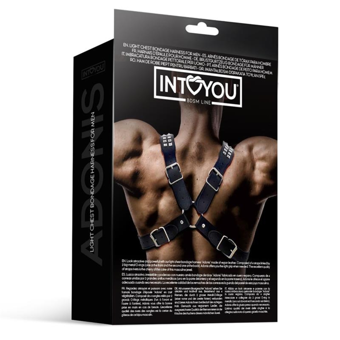 Kолан за гърди за мъже - INTOYOU BDSM LINE Adonis