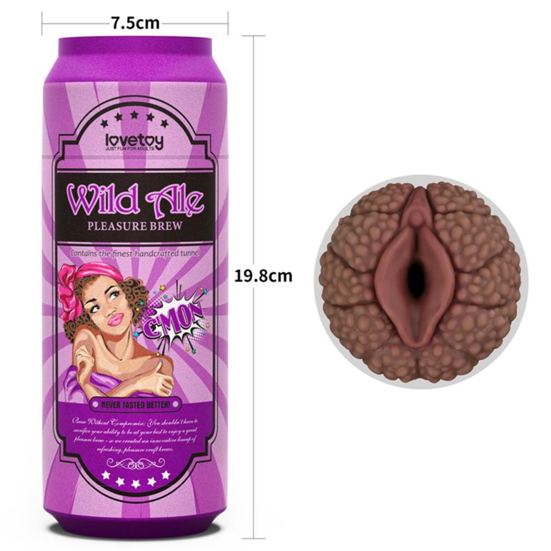LOVETOY Pleasure Brew Мастурбатор вагина Wild Ale