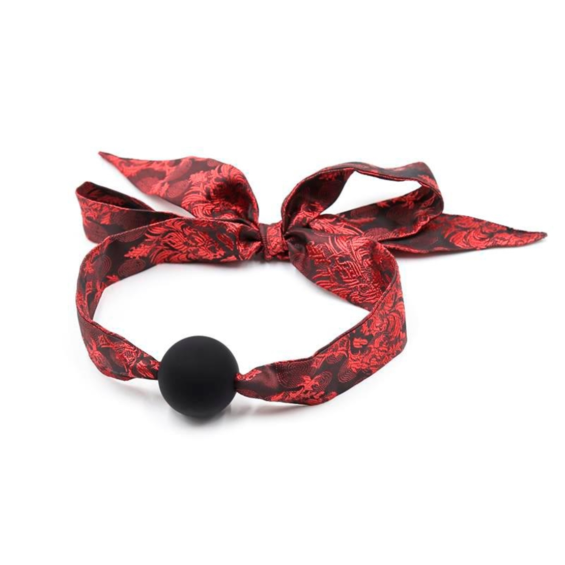 Fetish Addict Silicone Ball Gag Red/Black – Силиконов балгаг