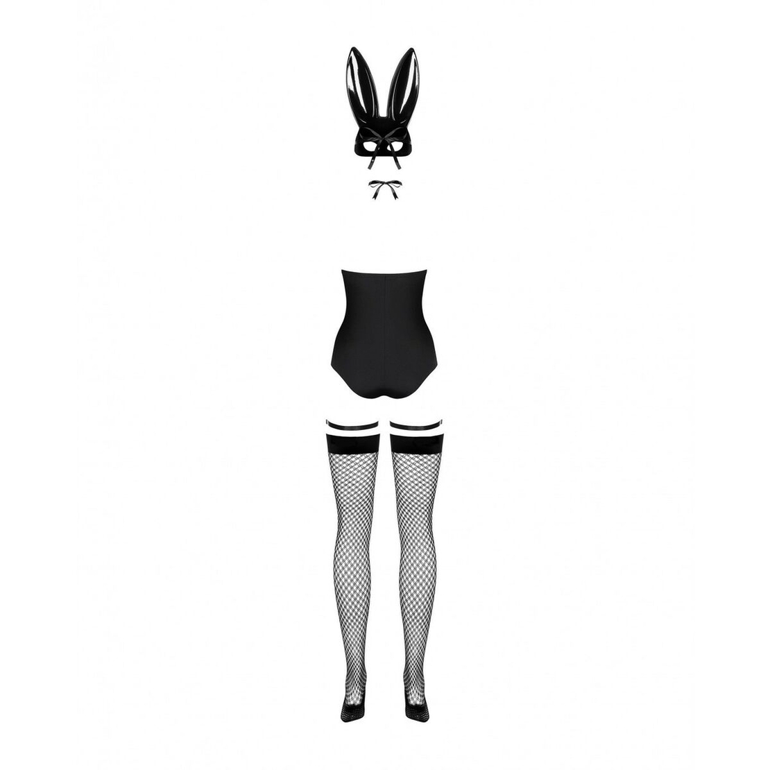 Еротичен Черен Костюм Obsessive Bunny