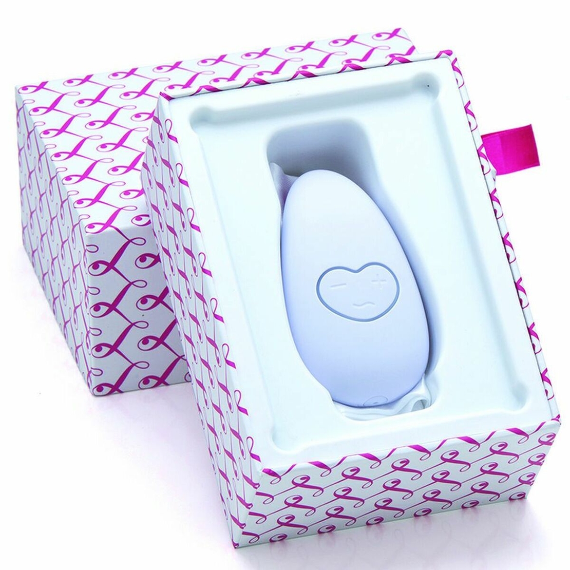 Клиторен Вибратор Curve Mustela 3000011049 Бял/Розов